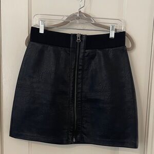 Stradivarius Black Mini Skirt